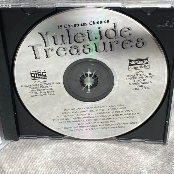 Yuletide Treasures by Various Artists (2000, CD) Sony Music Holiday Christmas - Picture 3 of 4